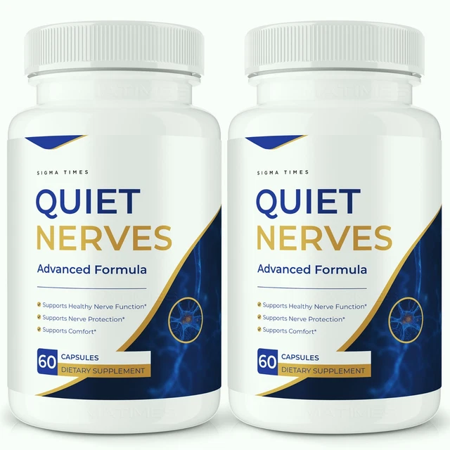 QuietNerves Natural Nerve Support Supplement